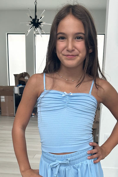 tween cinched top