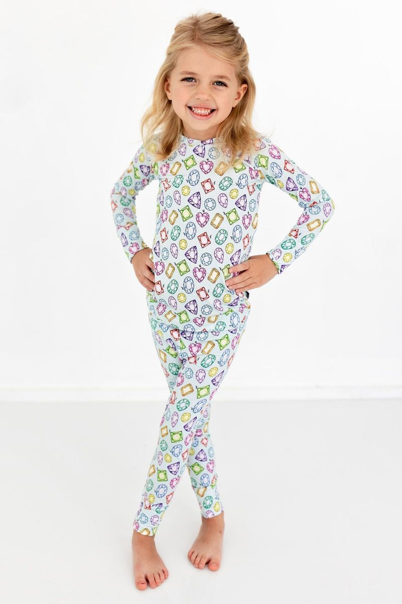 kids bamboo loungewear gems