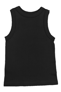 tween high neck ribbed tank