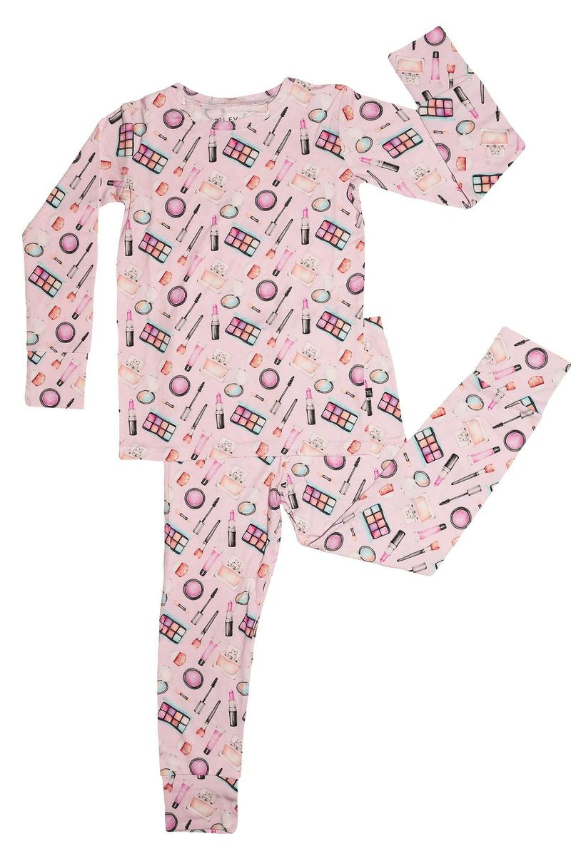 kids bamboo loungewear makeup