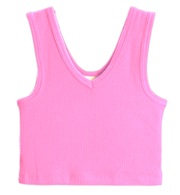 Load image into Gallery viewer, girls waffle brami top
