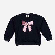 Load image into Gallery viewer, sequin bow sweatshirt
