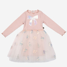 Load image into Gallery viewer, girls opal bow ribbon tutu dress
