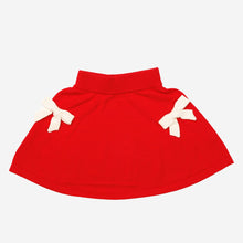 Load image into Gallery viewer, girls bow knit skirt
