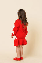 Load image into Gallery viewer, girls bow knit skirt

