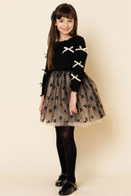 Load image into Gallery viewer, girls bow ribbon tutu dress
