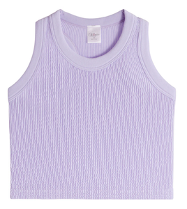 girls smock seamless tank