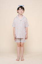 Load image into Gallery viewer, girls bamboo button icecream pj set
