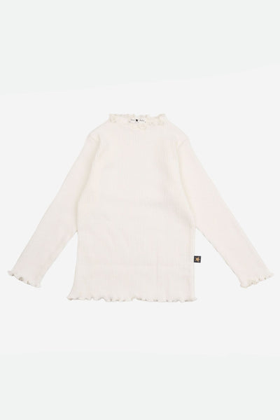 girls mock neck top