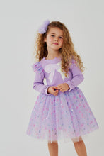 Load image into Gallery viewer, flower tutu long sleeve dress
