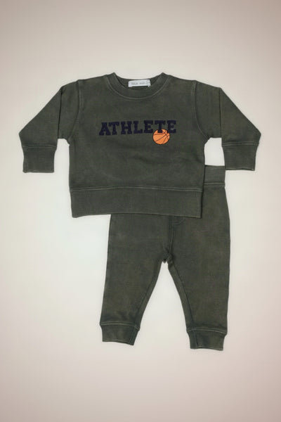 Boys 2pc Set Athlete Baskeball