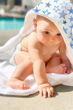 Load image into Gallery viewer, hooded towel starry
