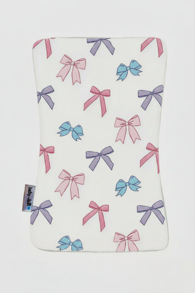 burp cloth bows