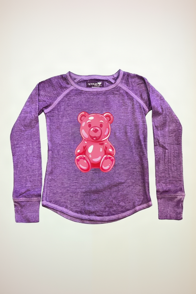 Girls Gummy Bear Long Sleeve Thermal