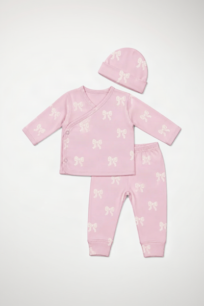 Baby Bow Thermal 3pc Set