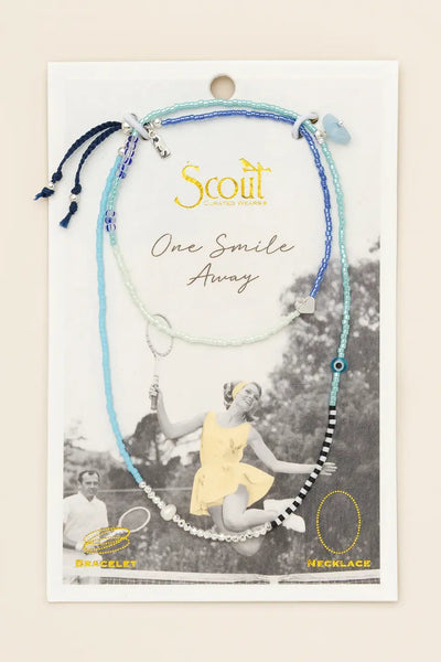 mixed bracelet-necklace hope