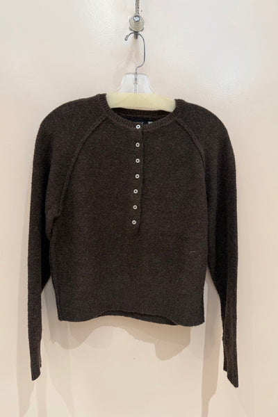 raglan henley sweater