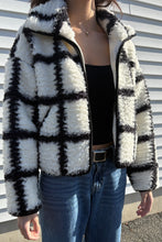 Load image into Gallery viewer, check cozy jacket
