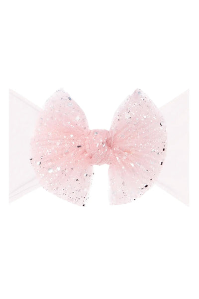 shimer tulle headband