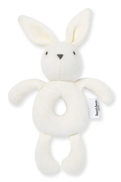 bunny plush rattle