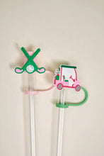 Load image into Gallery viewer, straw topper golf
