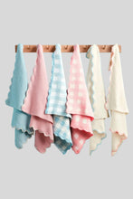 Load image into Gallery viewer, baby gingham chenille blanket
