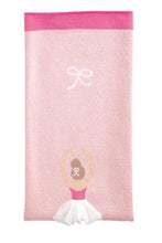 Load image into Gallery viewer, knit ballerina blanket
