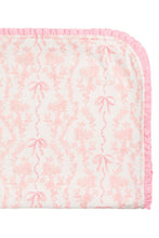 Load image into Gallery viewer, bow baby blanket
