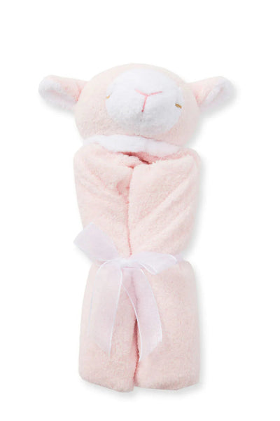 mini blankie-lamb