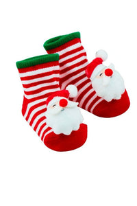 baby xmas light up socks