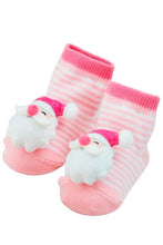 Load image into Gallery viewer, baby xmas light up socks
