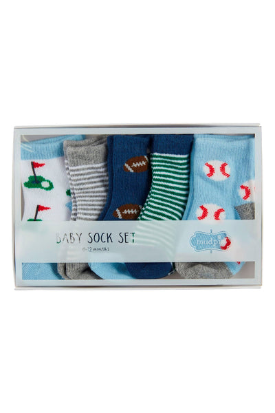 baby sports 5 sock set