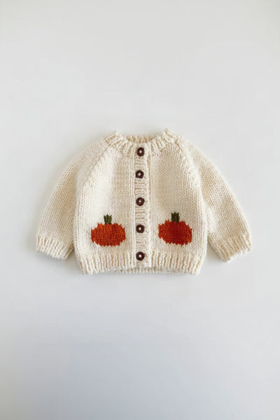 Baby Pumpkin Cardigan