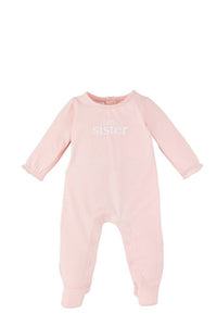 baby footie - sister