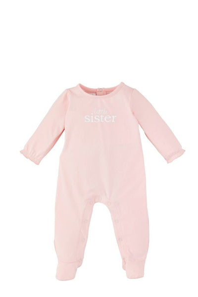 baby footie - sister