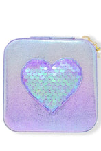 Load image into Gallery viewer, girls sequin heart jewelry box
