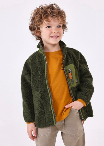 boys fleece zip jacket