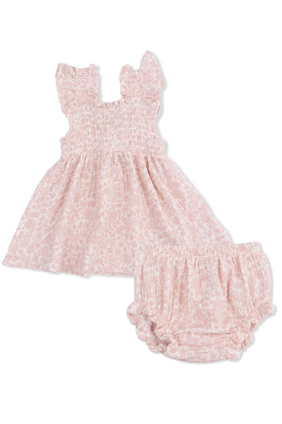 girls floral tunic + bloomer set