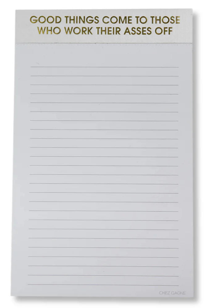 notepad - good things