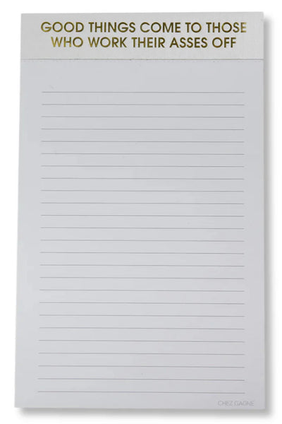 notepad - good things