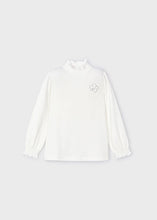 Load image into Gallery viewer, girls smock neck long sleeve tee
