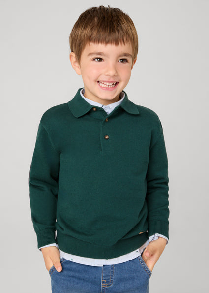 boys polo sweater