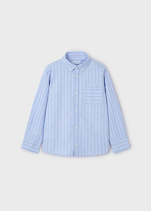 boys striped oxford shirt