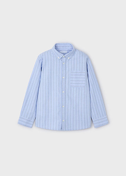 boys striped oxford shirt