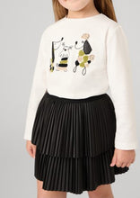 Load image into Gallery viewer, girls pleated coated skirt
