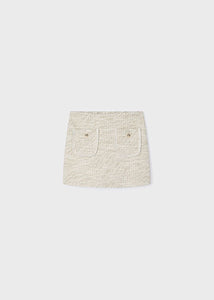 girls tweed skort