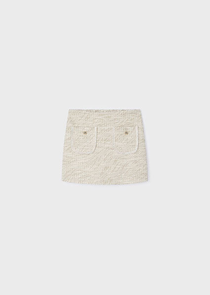 girls tweed skort