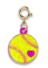 Load image into Gallery viewer, charm glitter softball
