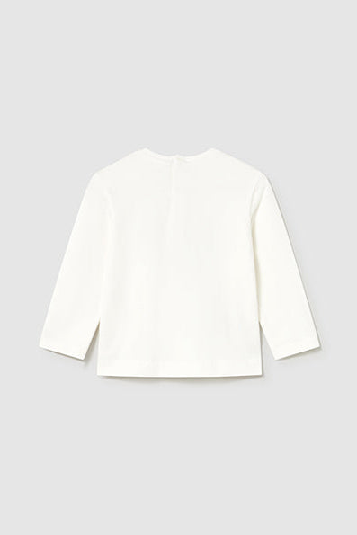 mini girls shimmer bow tee