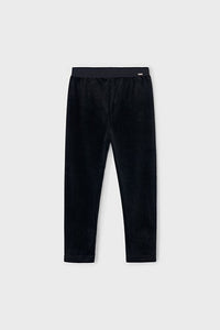 girls velour legging